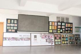 美术1501班和电艺1501班写生作品完成布展